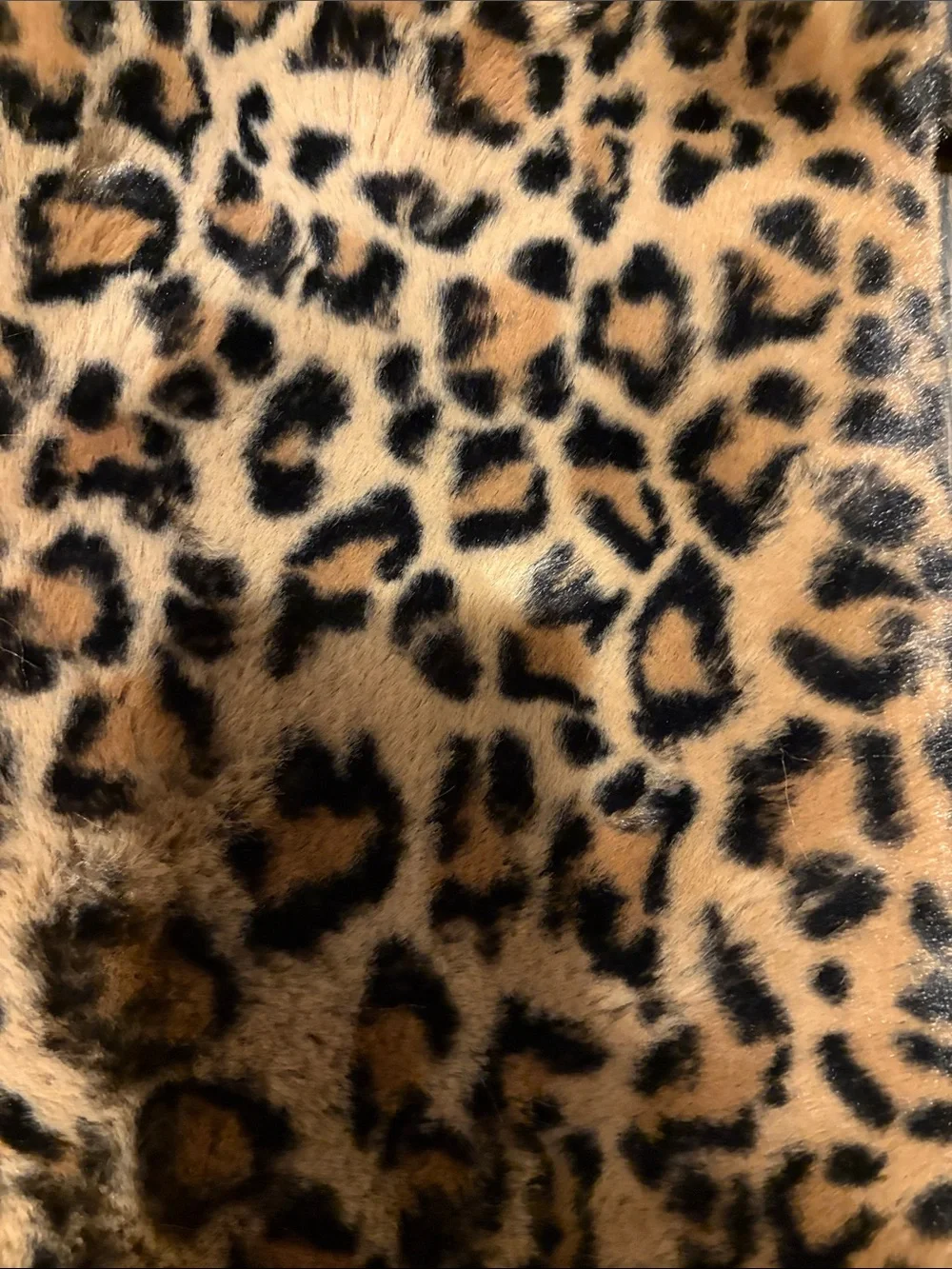 Cheetah leopard faux fur rabbit scarf soft feels like butter ski neck warmer